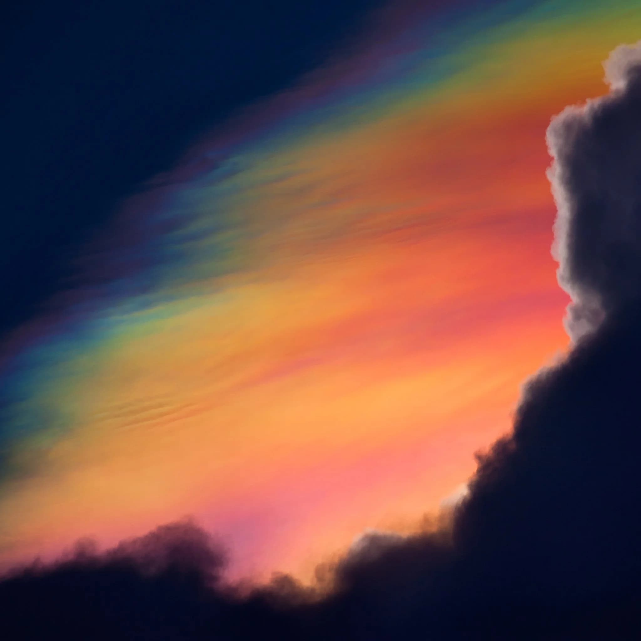 Pileus Iridescent Cloud over Gondar
