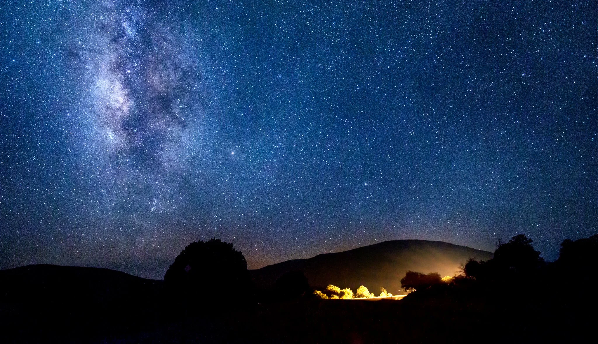 Milky Way over Alpine
