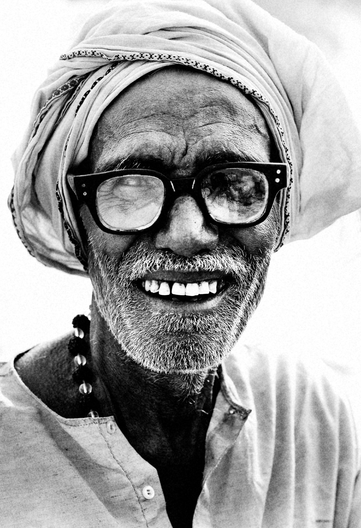 The white turban