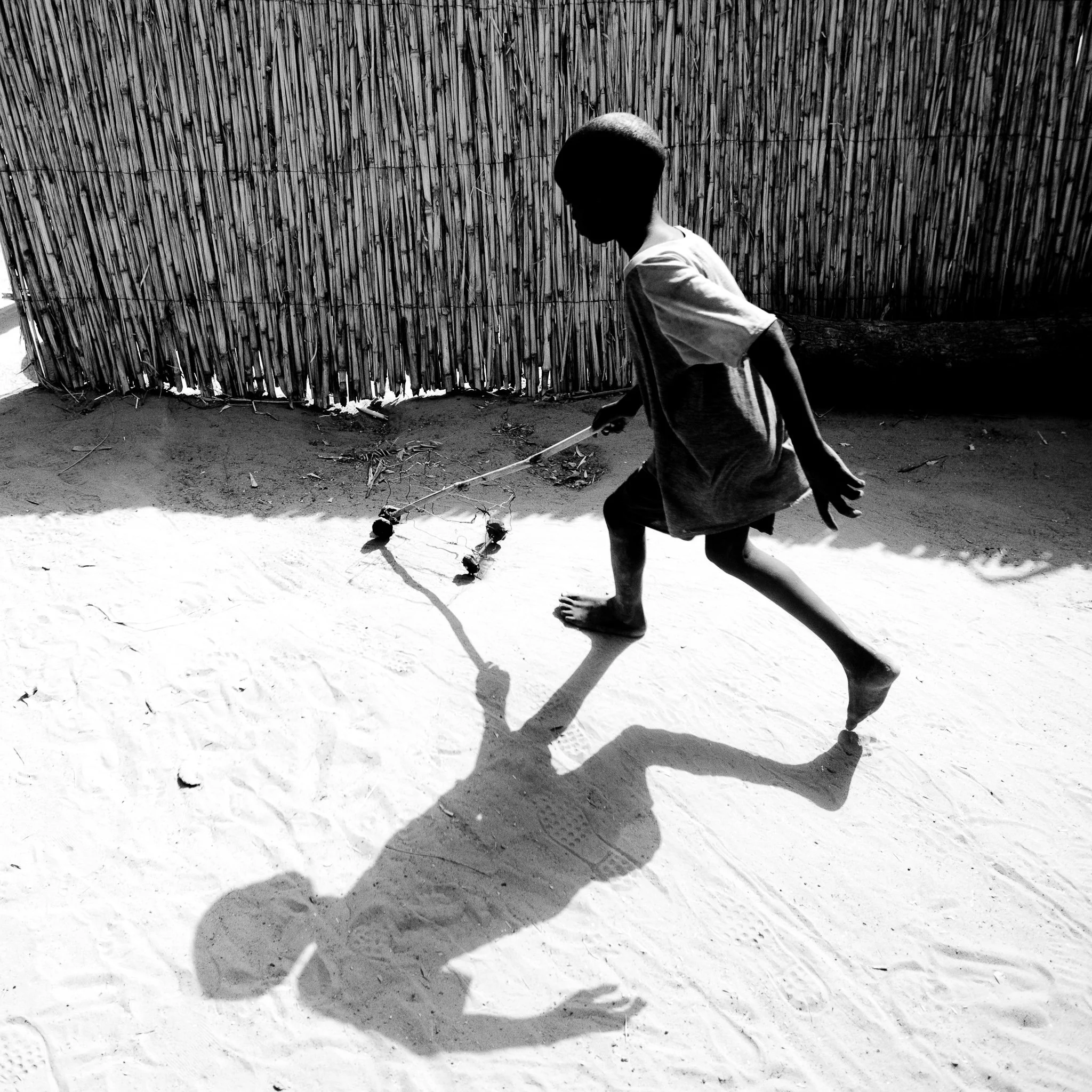 Boy running
