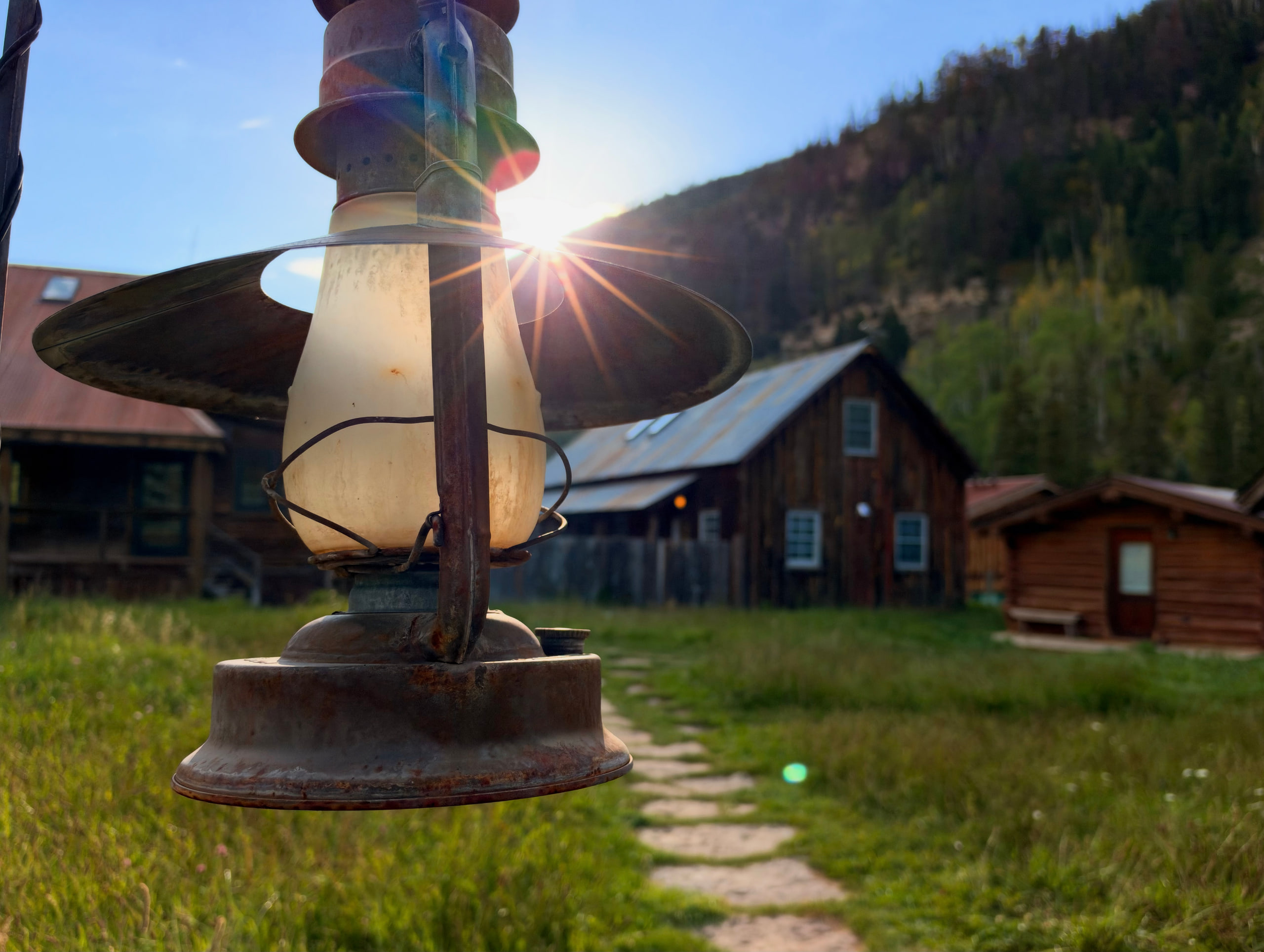 Natural starburst at Dunton Hot Springs